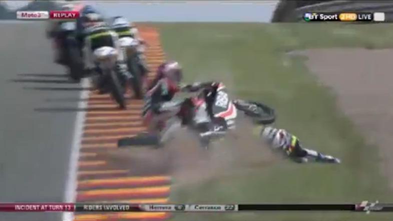 Nesreča Sachsenring