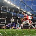 Flamini Cazorla Hart Arsenal Manchester City Premier League Anglija liga prvenst