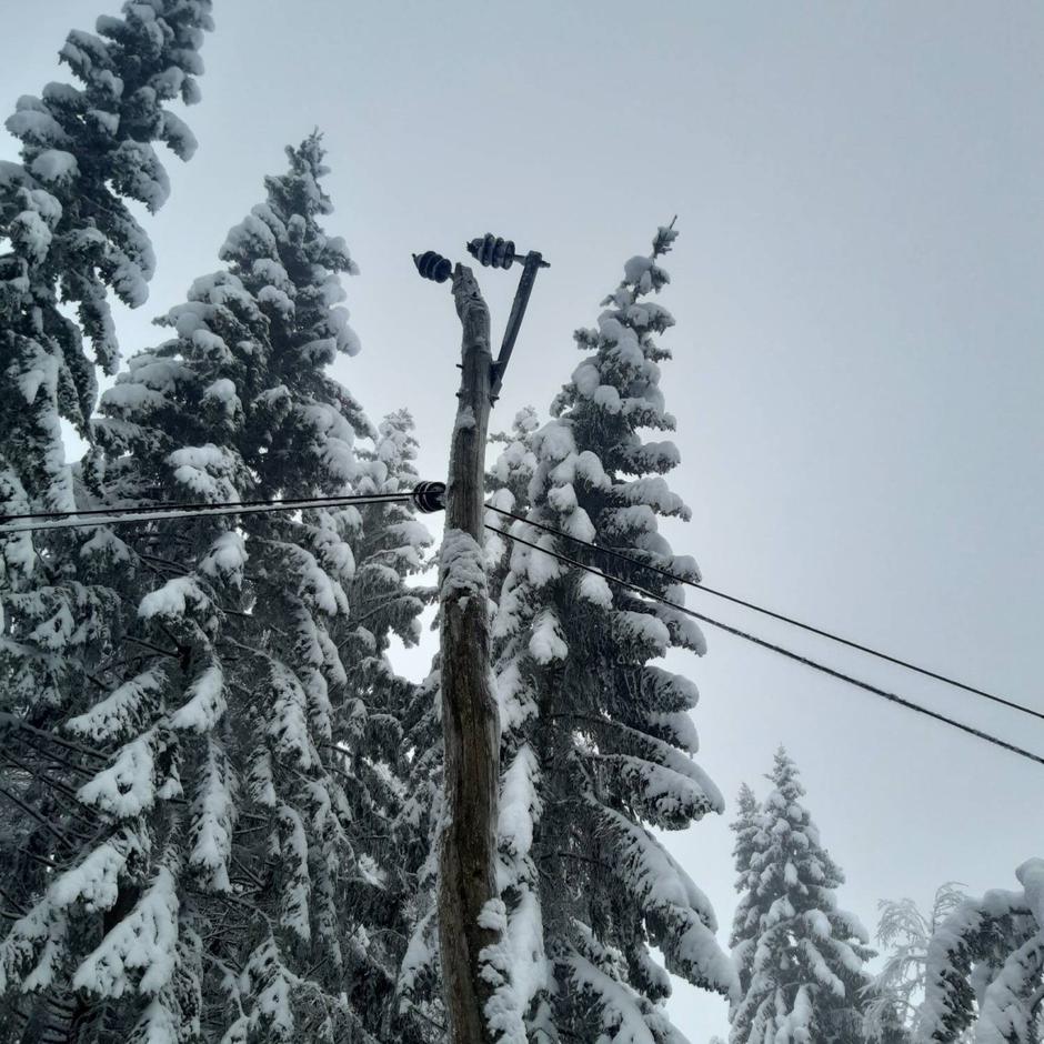 sneg | Avtor: Elektro Gorenjska