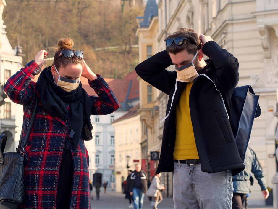 Covdi-19 v Ljubljani | Avtor: Profimedia