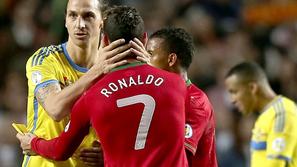 Zlatan Ibrahimović Cristiano Ronaldo