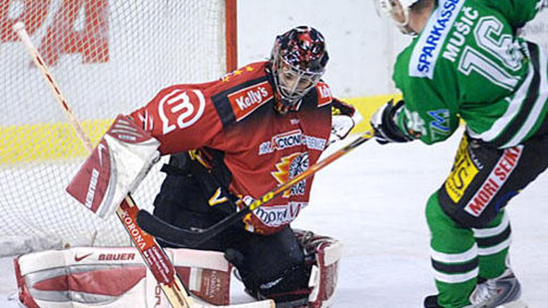 Robert Kristan se je tokrat moral sprijazniti s porazom po podaljšku.