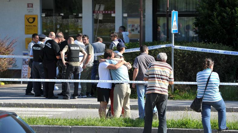 Rop pošte v Kresnicah pri Litiji.