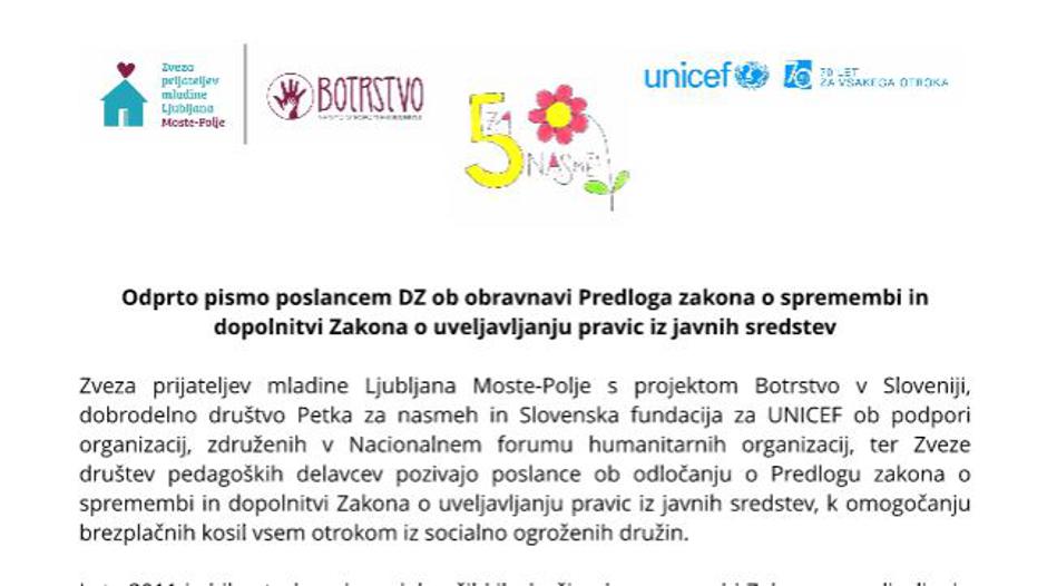 Odprto pismo humanitarne | Avtor: Žurnal24 main