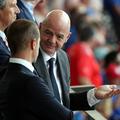 Aleksander Čeferin in Gianni Infantino