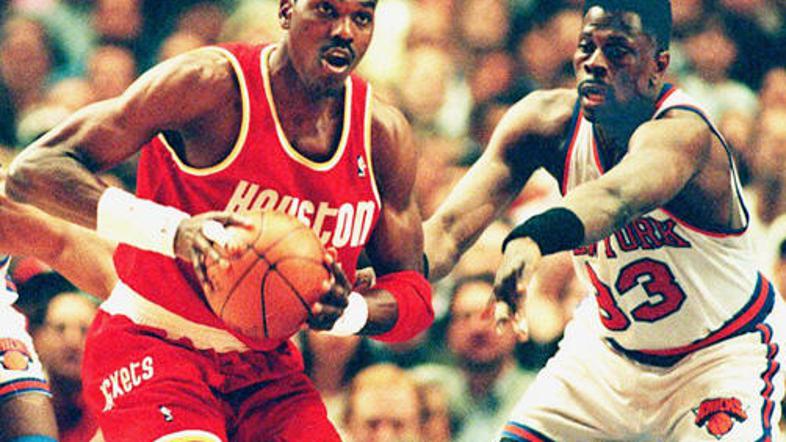 Nepozabno finale 1994: Knicksi proti Rocketsom, Ewing proti Olajuwonu.