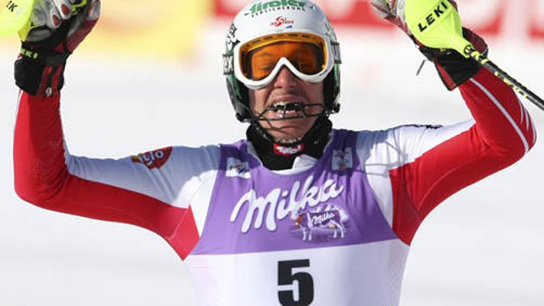 Manfred Pranger je osvojil naslov svetovnega prvaka v slalomu in rešil avstrijsk