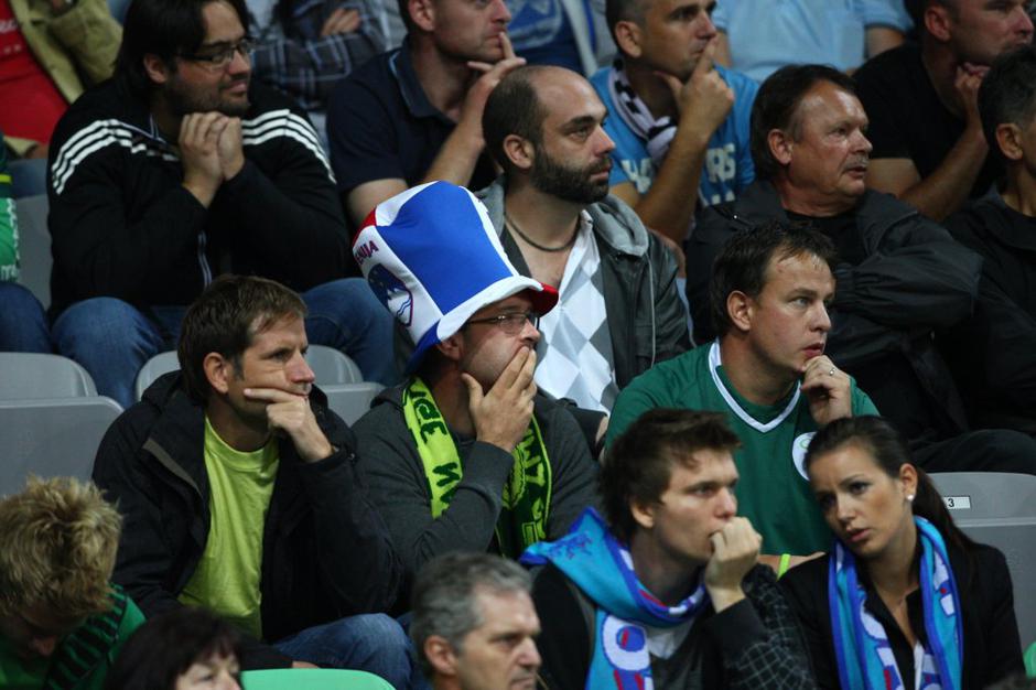 Slovenija Švica navijači | Avtor: Boštjan Tacol