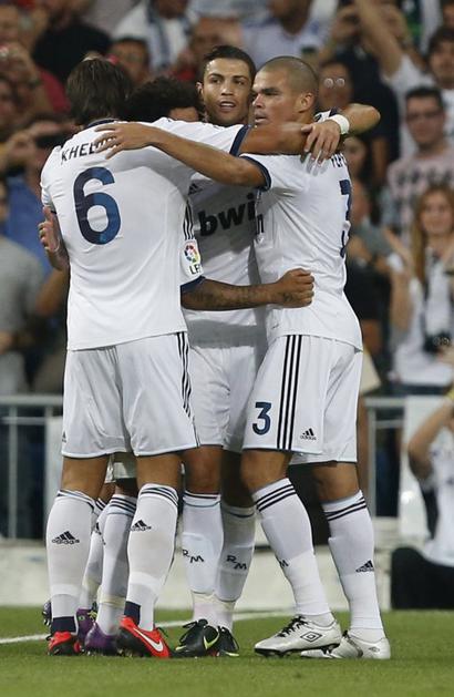 Cristiano Ronaldo Pepe El Clasico Real Madrid Barcelona