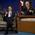 Barack Obama in David Letterman