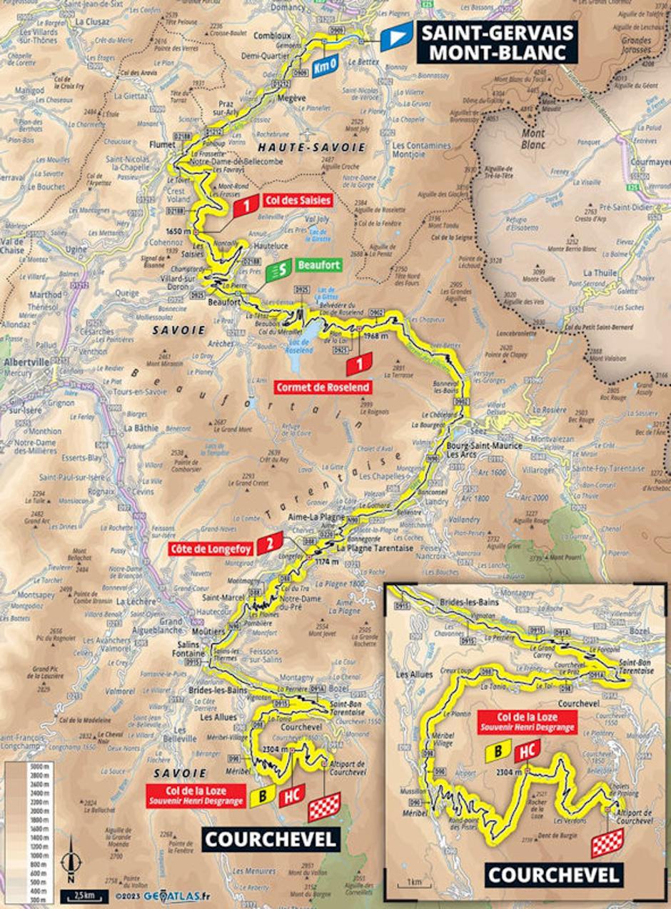 Trasa 17. etape | Avtor: Cyclingstage