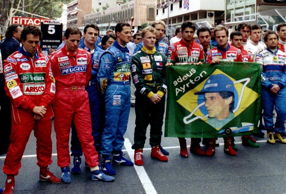 ayrton senna dirkači formula 1 schumacher | Avtor: EPA