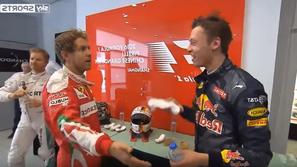 sebastian vettel daniil kvjat