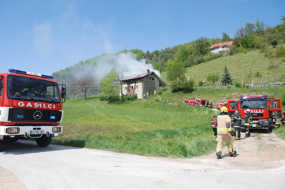 požar gasilci | Avtor: Gasilska zveza Žalec