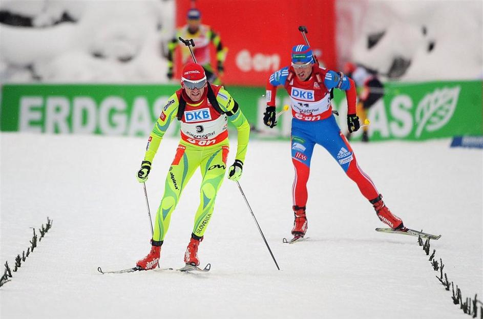 Fak Mališko biatlon Hochfilzen zasledovalna tekma zmaga