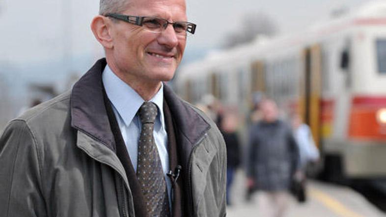 Matic Tasič, nekdanji direktor Slovenski železnic
