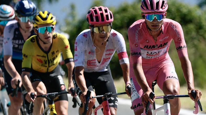 Richard Carapaz Isaac del Toro