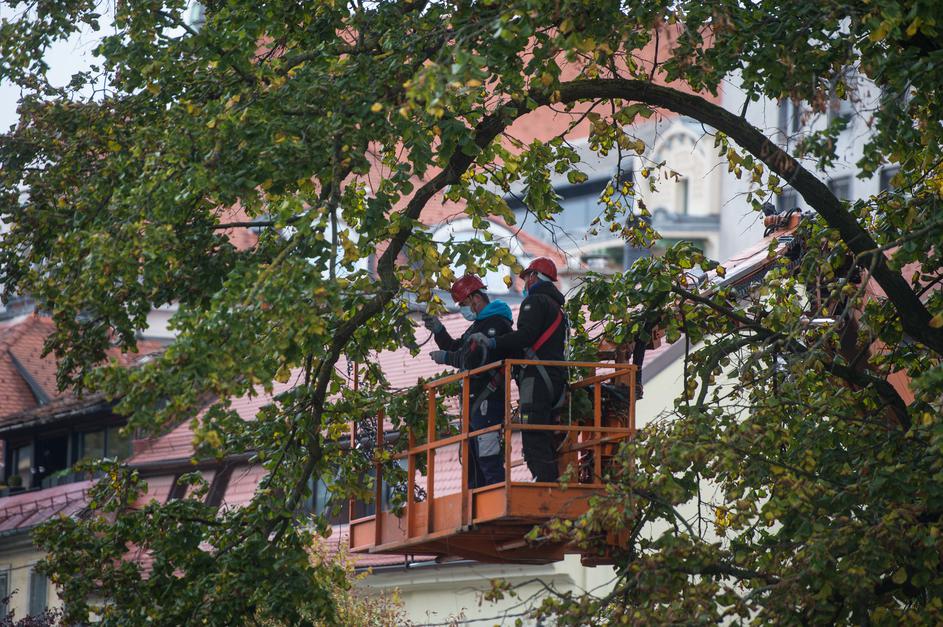 okraševanje Ljubljane