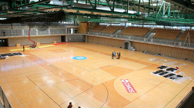 Bonifika Koper prenova obnova Eurobasket 2013 