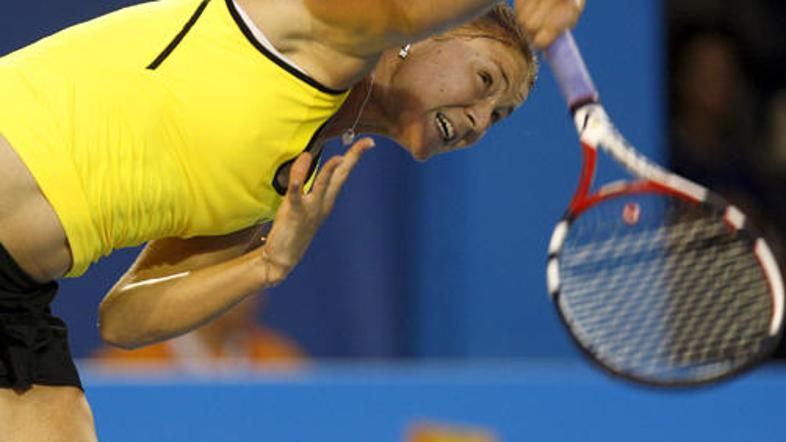 Dinara Safina je dosegla vrh teniške lestvice.