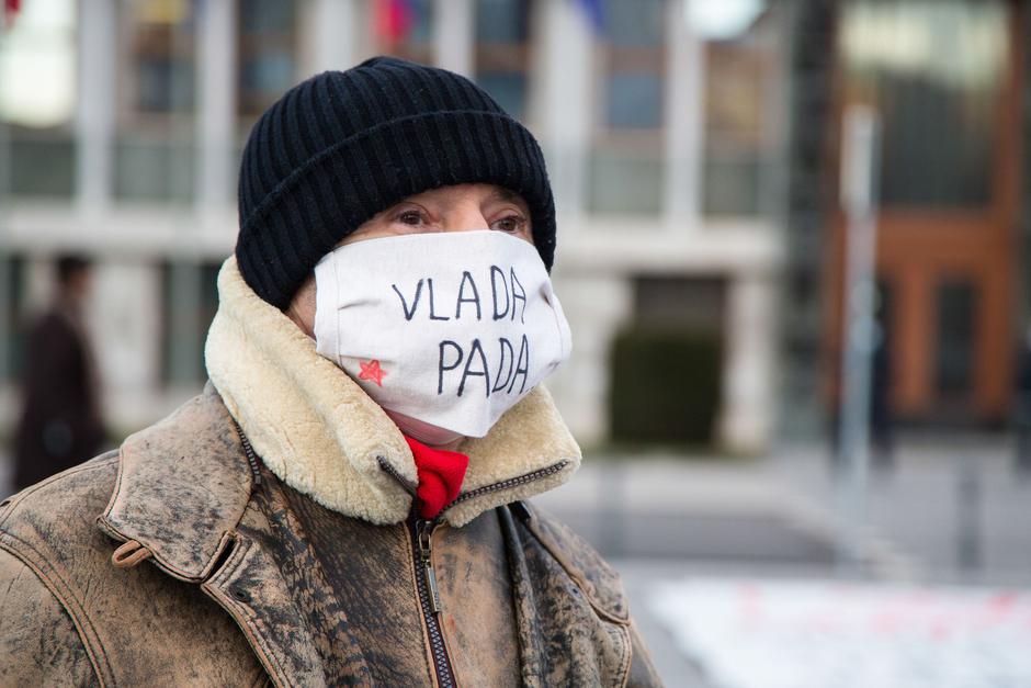 Protestnik Ljubljana | Avtor: Profimedia