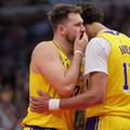 Luka Dončić in Jaxson Hayes