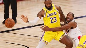 LeBron James Kawhi Leonard Lakers Clippers