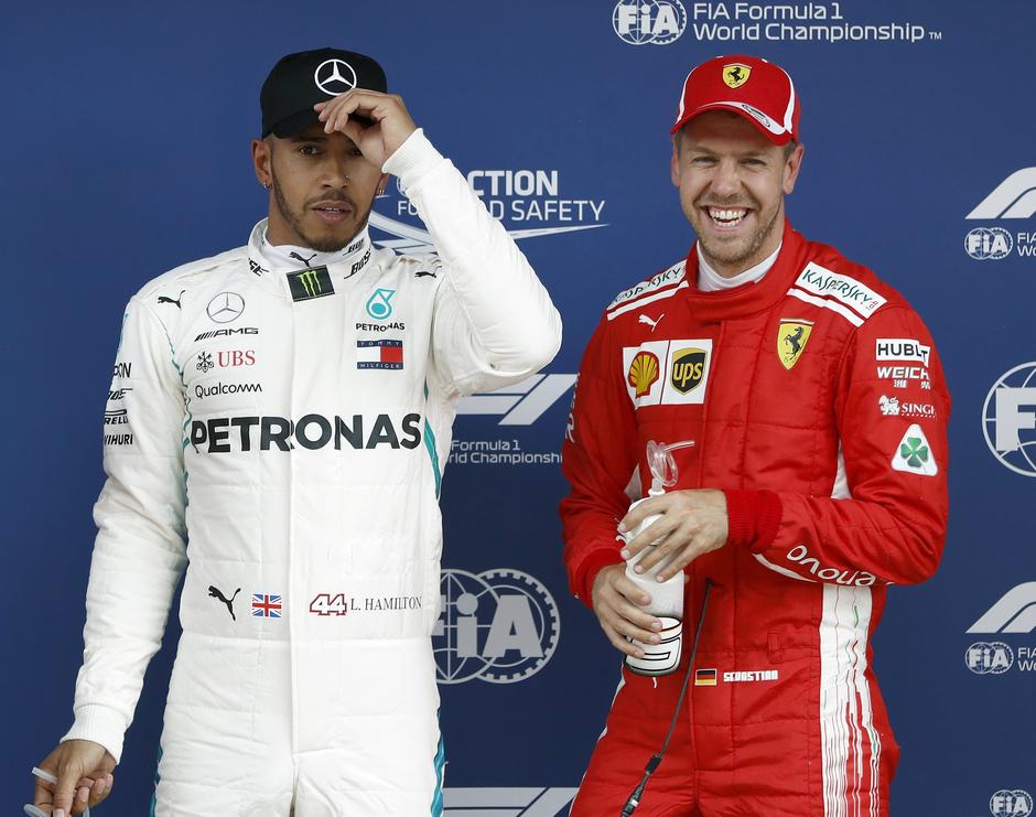 hamilton vettel | Avtor: Epa