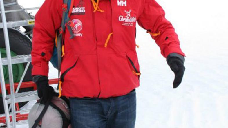 princ Harry Antarktika