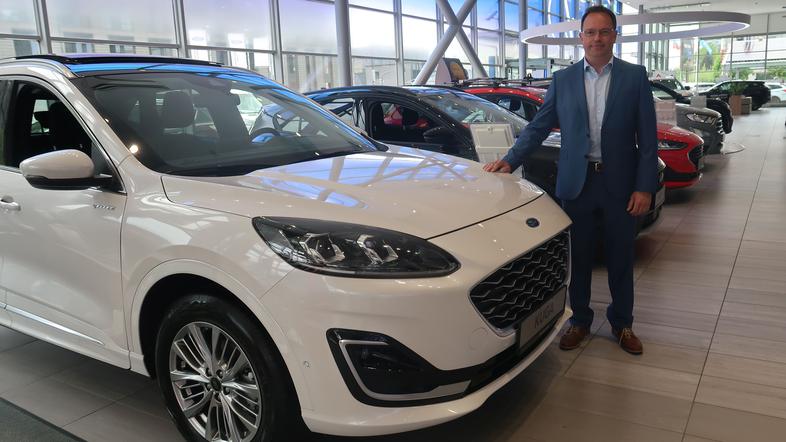 Direktor prodaje pri uvozniku za vozila Ford Tomaž Oblak