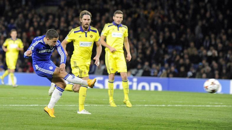 Hazard Chelsea Maribor Liga prvakov Stamford Bridge