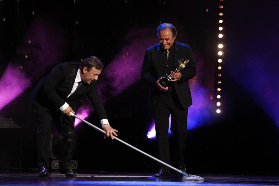 Bojan Emeršič in Alfi Nipič