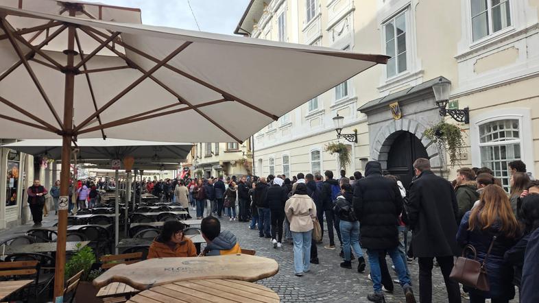 gneča ljubljana volitve srbija