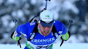 Klemen Bauer je zgrešil kar osem strelov. (Foto: Nik Rovan)