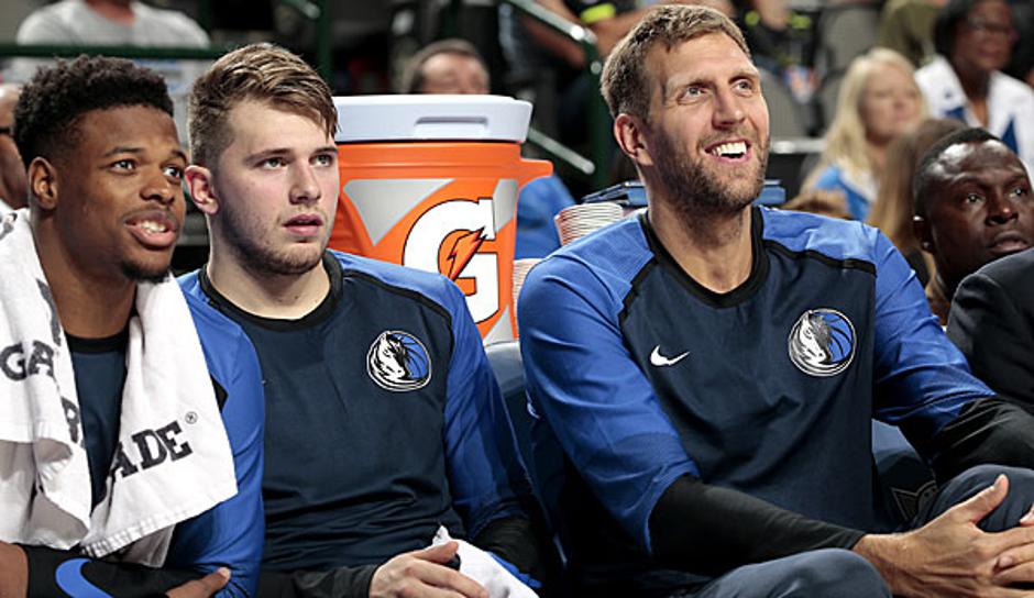 Dončić Nowitzki | Avtor: Reševalni pas/Twitter