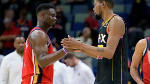 Zion Williamson Kevin Durant Pelicans Suns