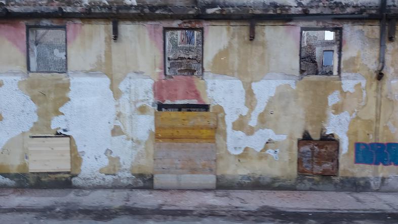 Majdičev mlin, Kranj, po požaru, december 2022