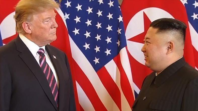 Donald Trump in Kim Jong-un