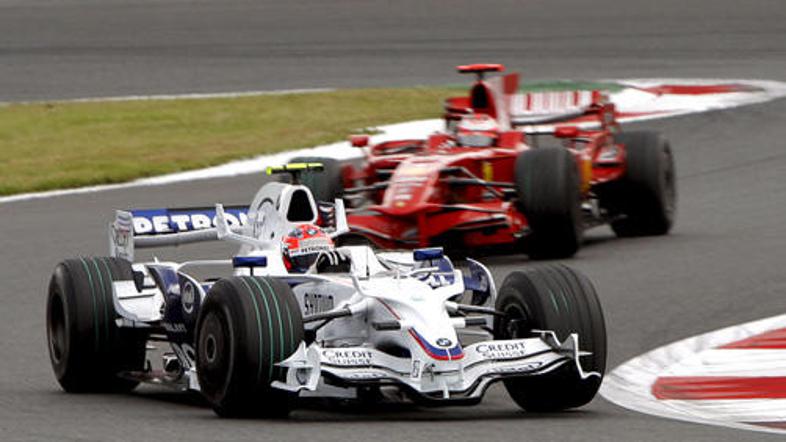 Kubica si želi ponoviti lanski Räikkönenov dosežek, ki je v zaključku nadoknadil