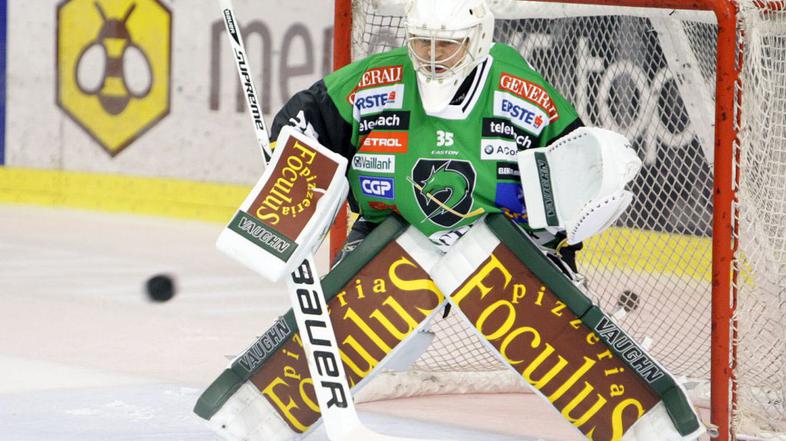 Sport 13.01.13, Jerry Kuhn, vratar Olimpije, foto: BOSTJAN TACOL