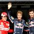 Sebastian Vettel Fernando Alonso Mark Webber Red Bull Ferrari kvalifikacije