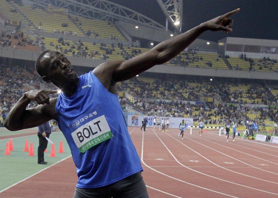 Usain Bolt že od svojega 16. leta prihaja na zdravniške preglede v München. (Fot