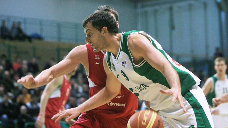 Smiljan Pavič je bil tudi tokrat eden najboljših mož Krke. (Foto: ABA)