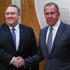 Zunanja ministra ZDA in Rusije Mike Pompeo in Sergej Lavrov