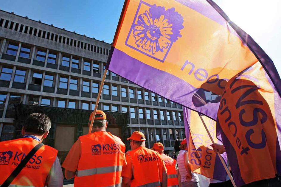 protest, sindikati, Državni zbor, 