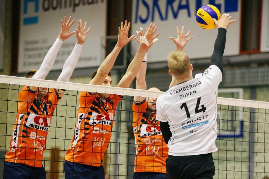 Calcit Kamnik - ACH Volley, Andrej Štembergar Zupan | Avtor: Klemen Brumec