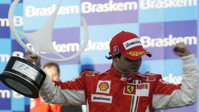 Zmaga Masse v Interlagosu je bila navdušujoča, a premalo za naslov prvaka.