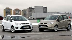 Ford B-max in ford C-max