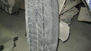 izrabljena pnevmatika