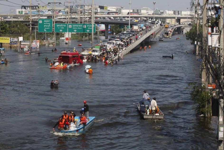 Poplave v Bangkoku.